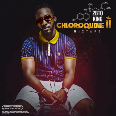 2bto King Album: Chloroquine 2 La deuxième partie de la mixtape Chloroquine 1.
La première partie avait laissé les fans sur leurs faims, alors le KING 2BTO nous revient avec une deuxième partie qui rassasie tout le monde...il envoie du lourd.
Composée de 7 titres, la mixtape mélange une fois de plus plusieurs style: Trap, Rap, Afro-trap....Produit par Ousno On The Beat.
Le trône va bien...LVLB