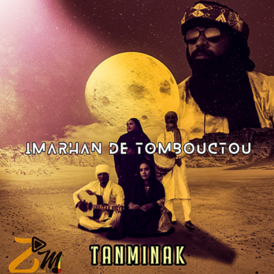Imarhan De Tombouctou Album: Tanminak Nouvel album du groupe Imarhan de Tombouctou sortie en 2020.
Un album de Blues (blues du désert) composé de 9 titres.